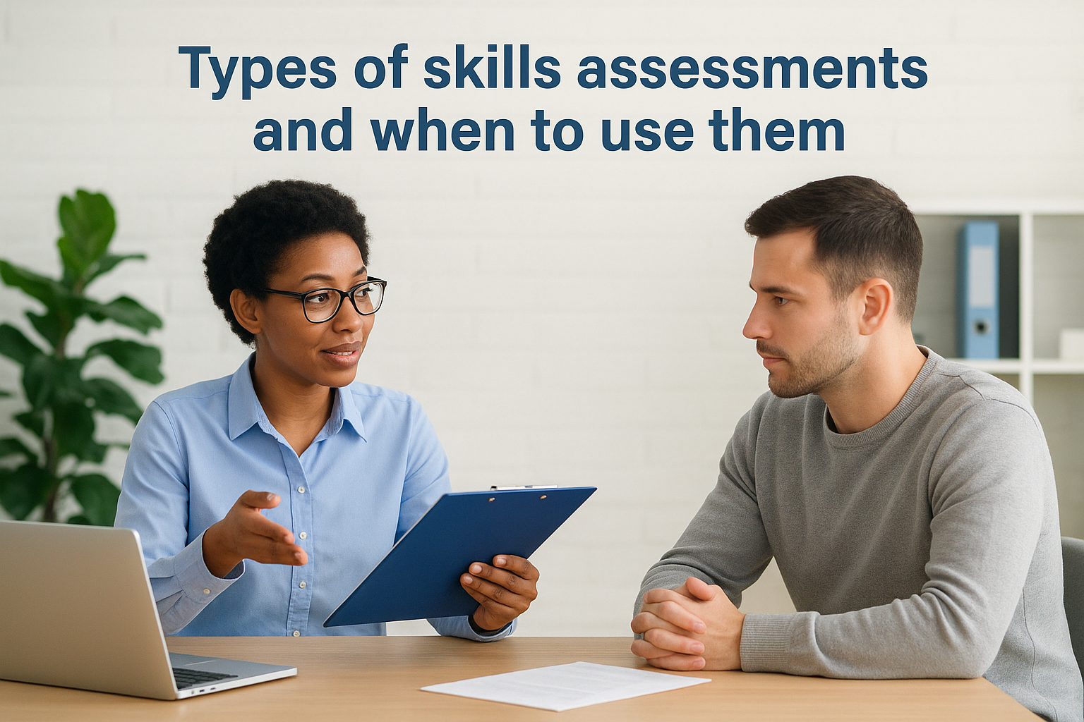 Types of skills assessments and when to use them