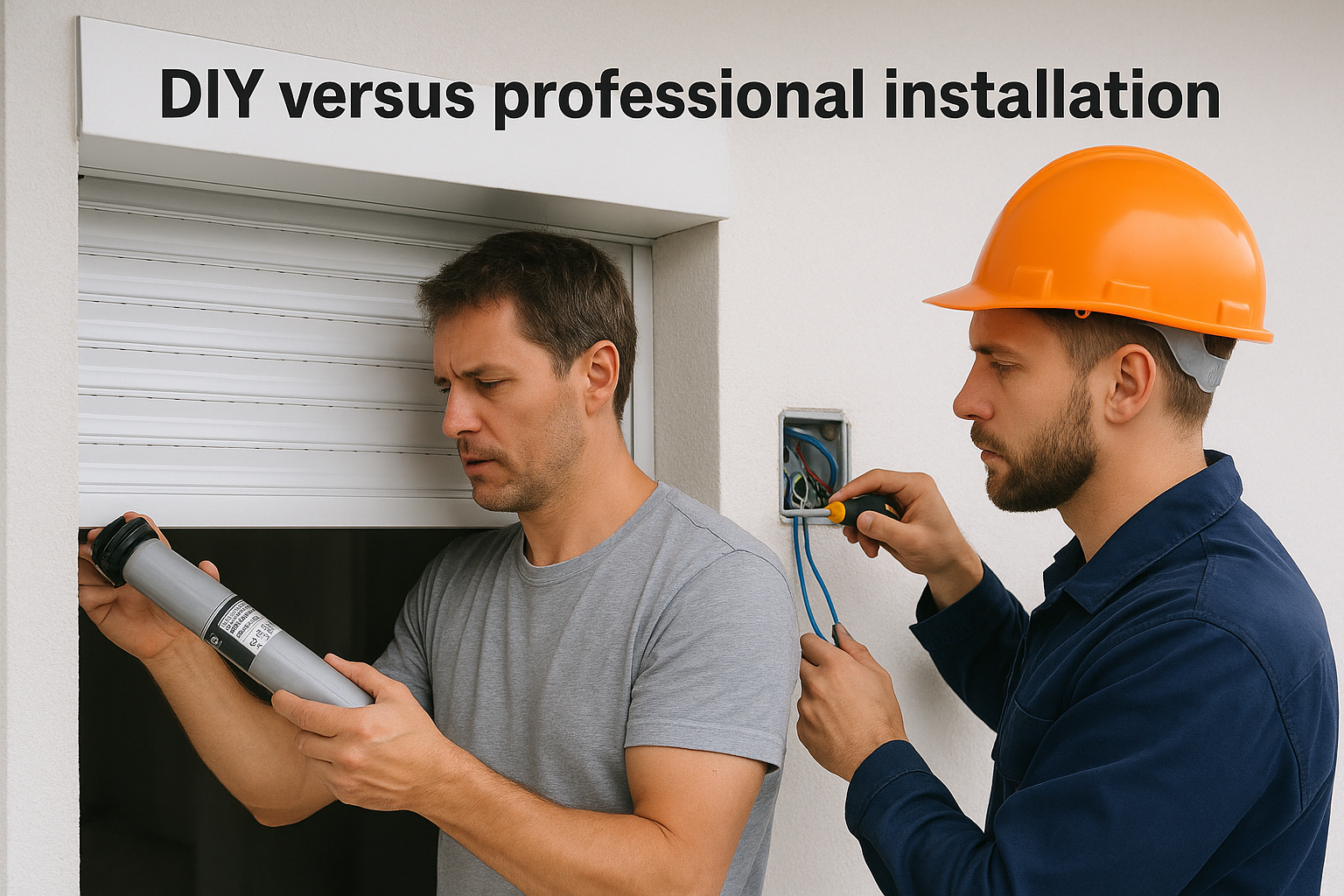 DIY versus professional installation