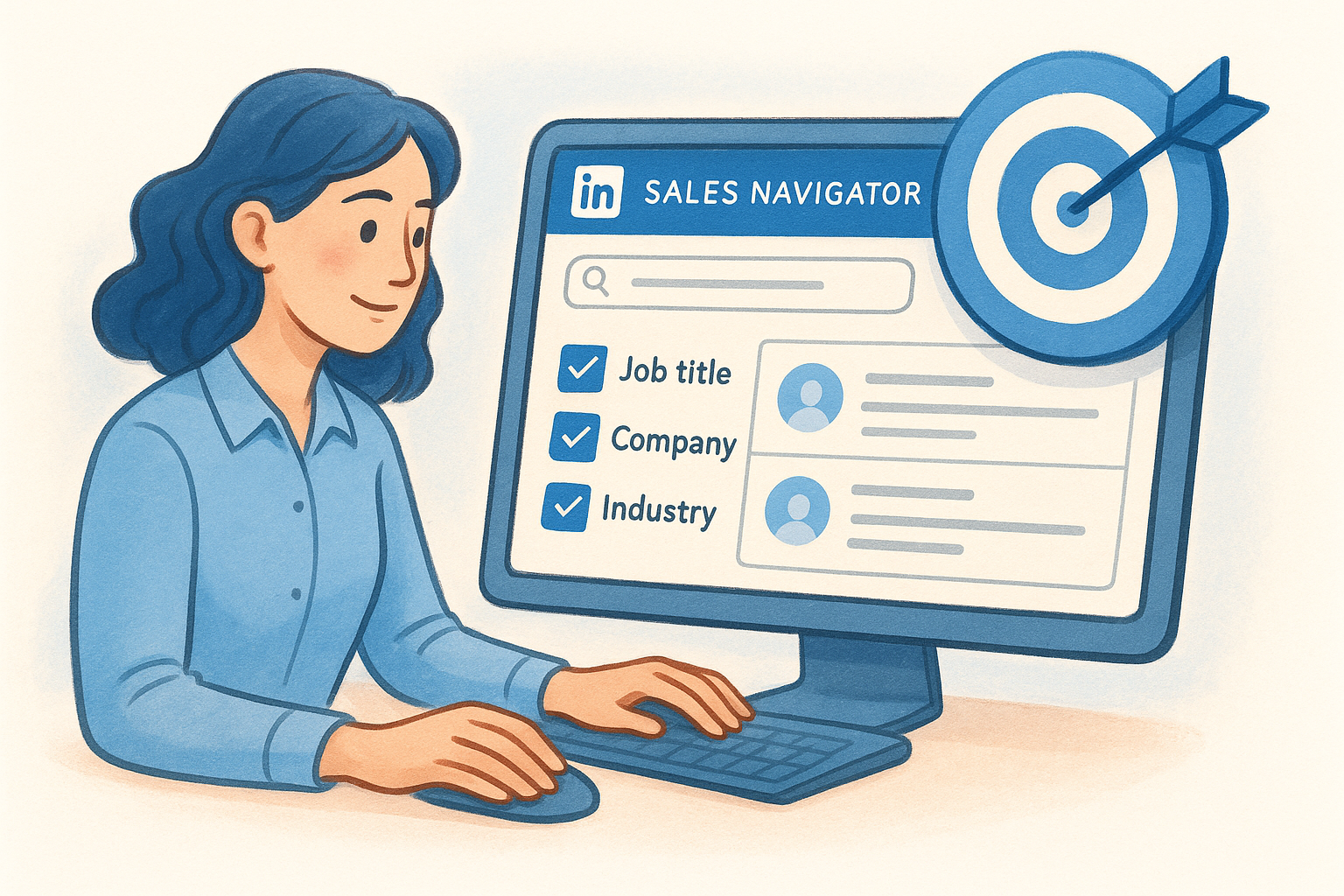 3. Build targeted lists with LinkedIn Sales Navigator