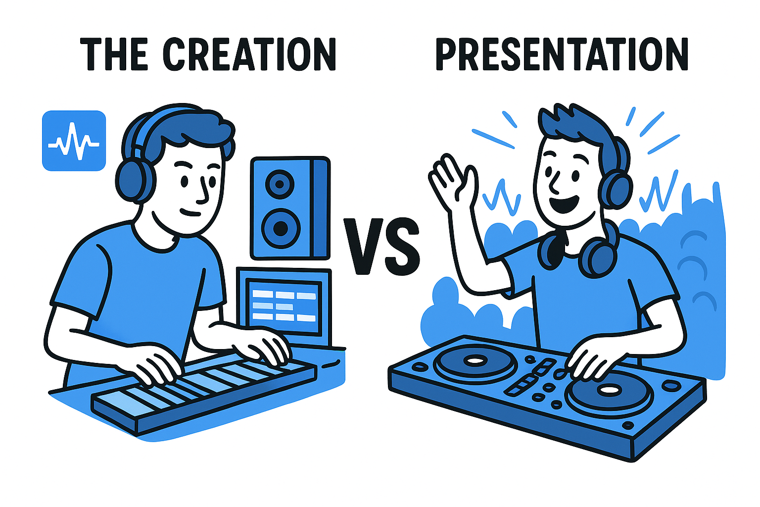 The creation vs presentation divide
