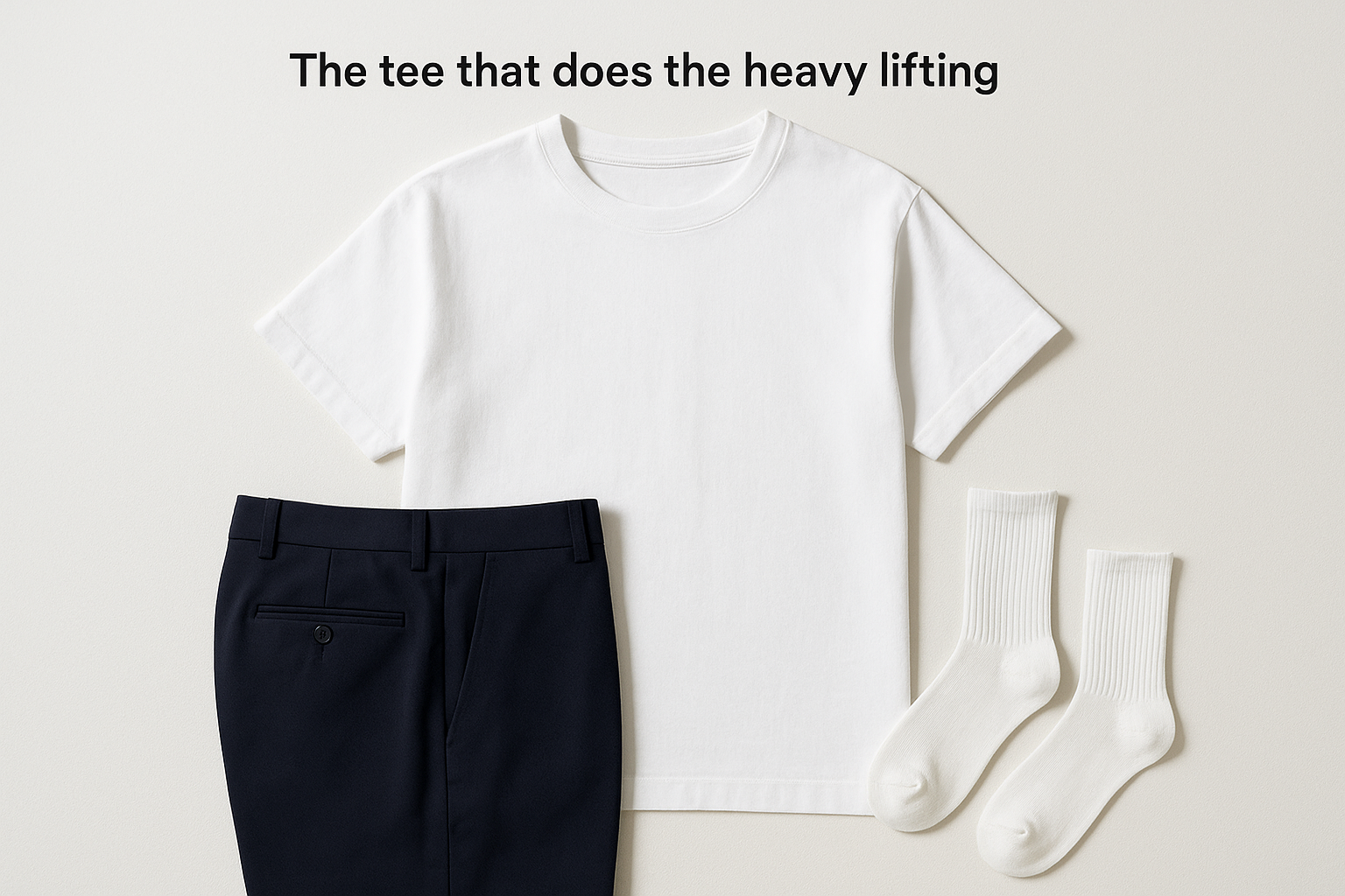 Start with the tee that does the heavy lifting