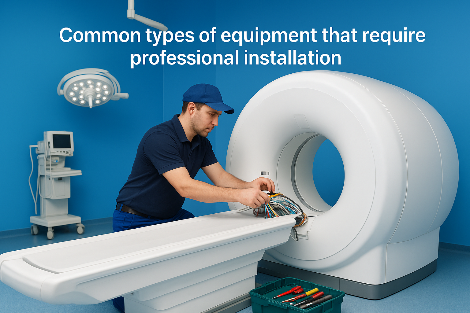 Common types of equipment that require professional installation