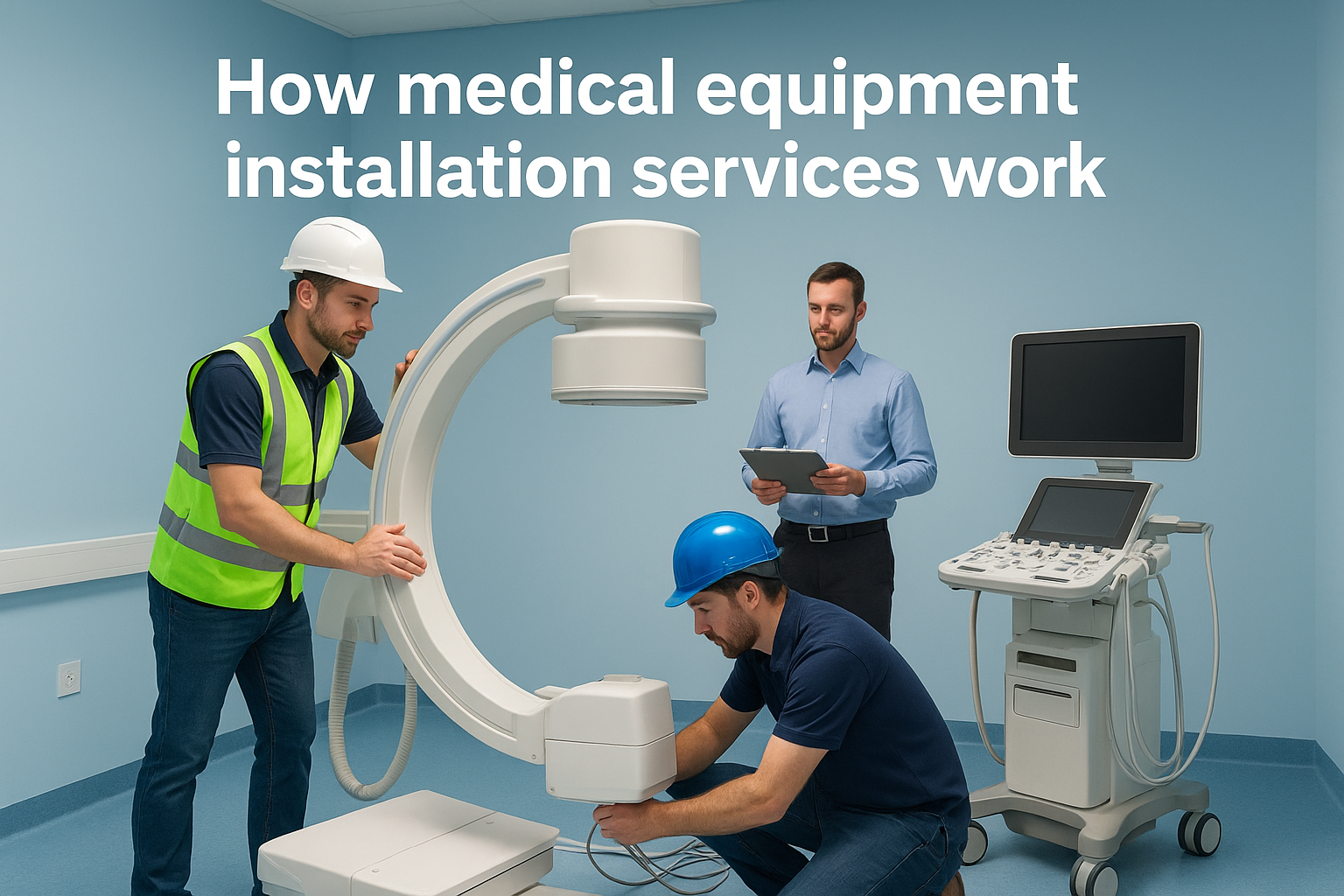 How medical equipment installation services work
