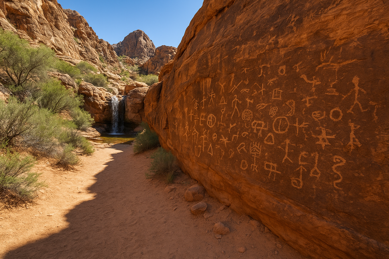 10. Lost Creek Trail and Petroglyph Wall
