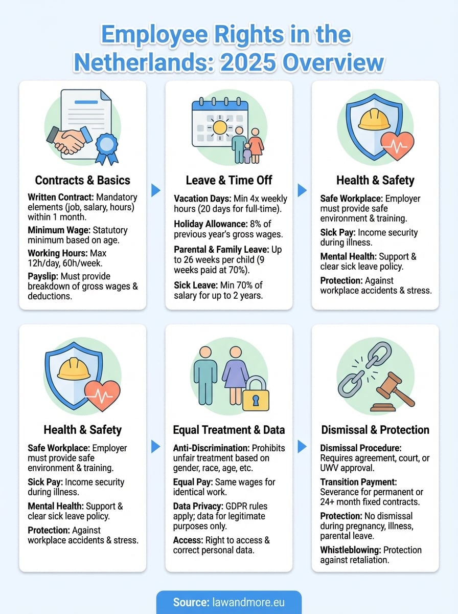 employee rights netherlands infographic