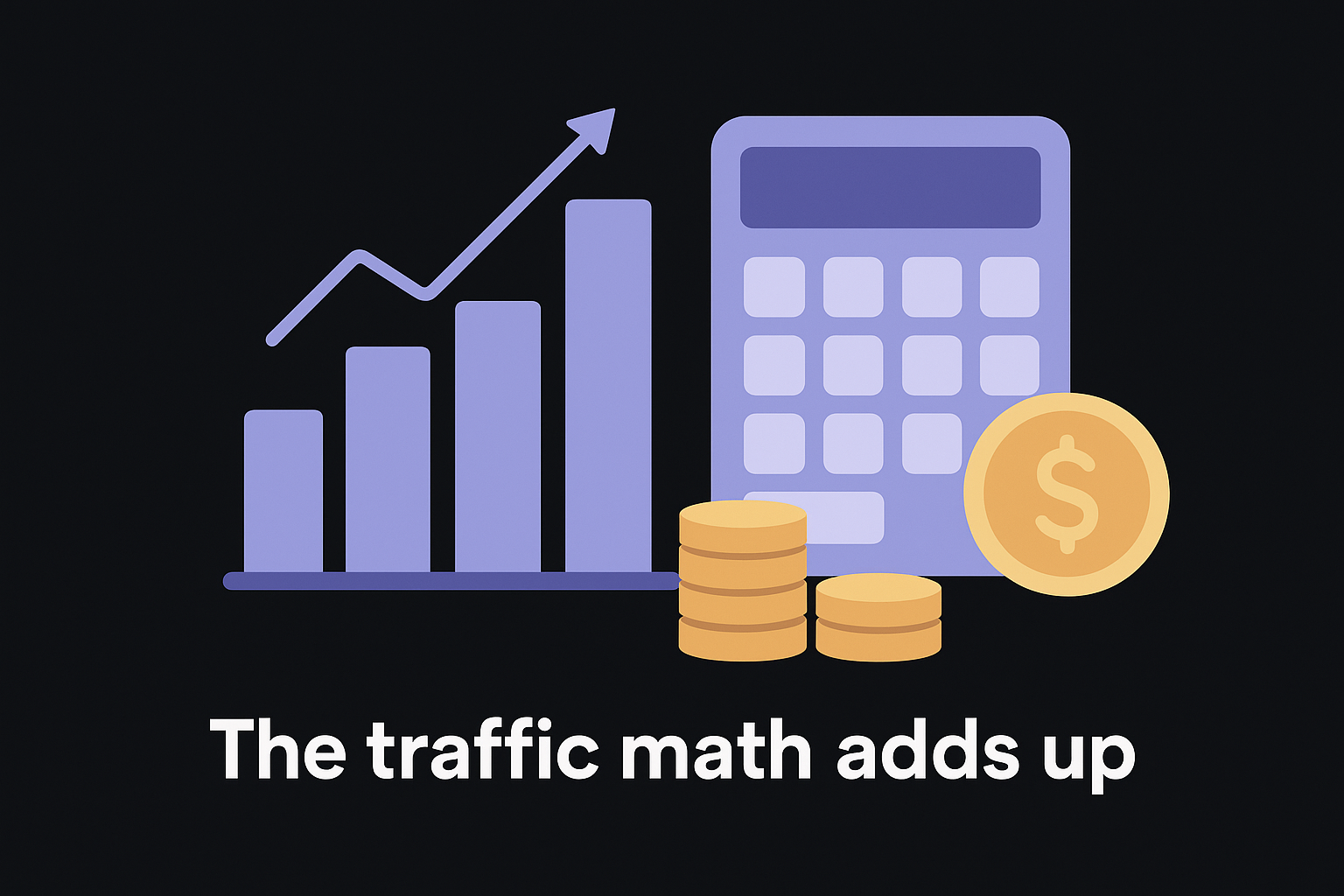 The traffic math adds up