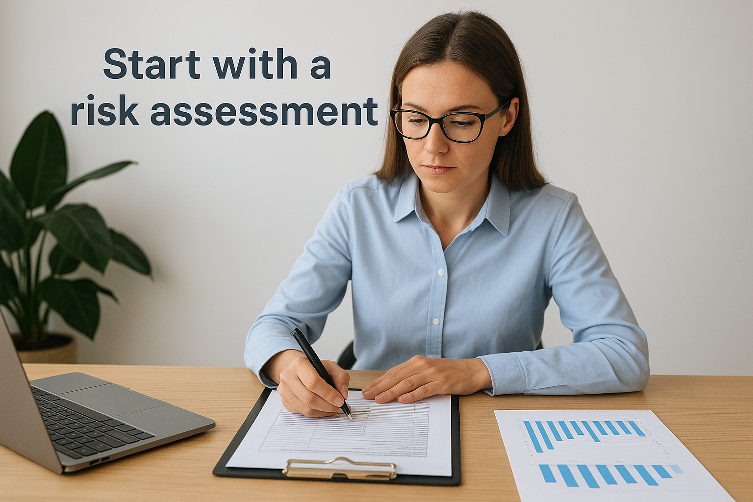 Start with a risk assessment