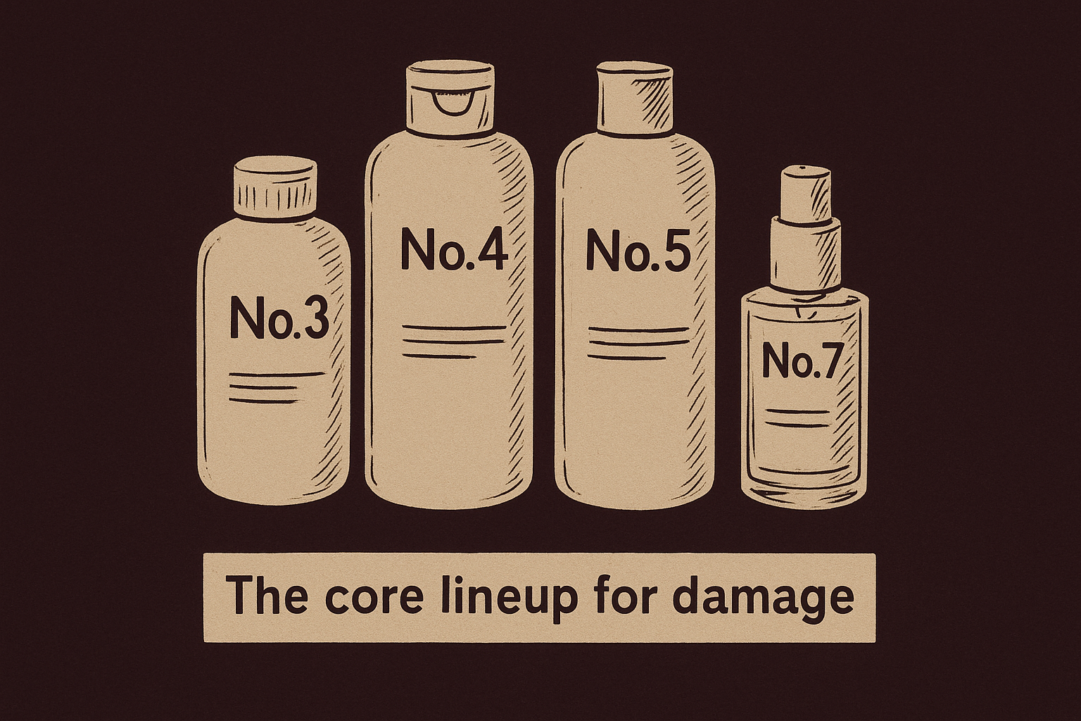 The core lineup for damage