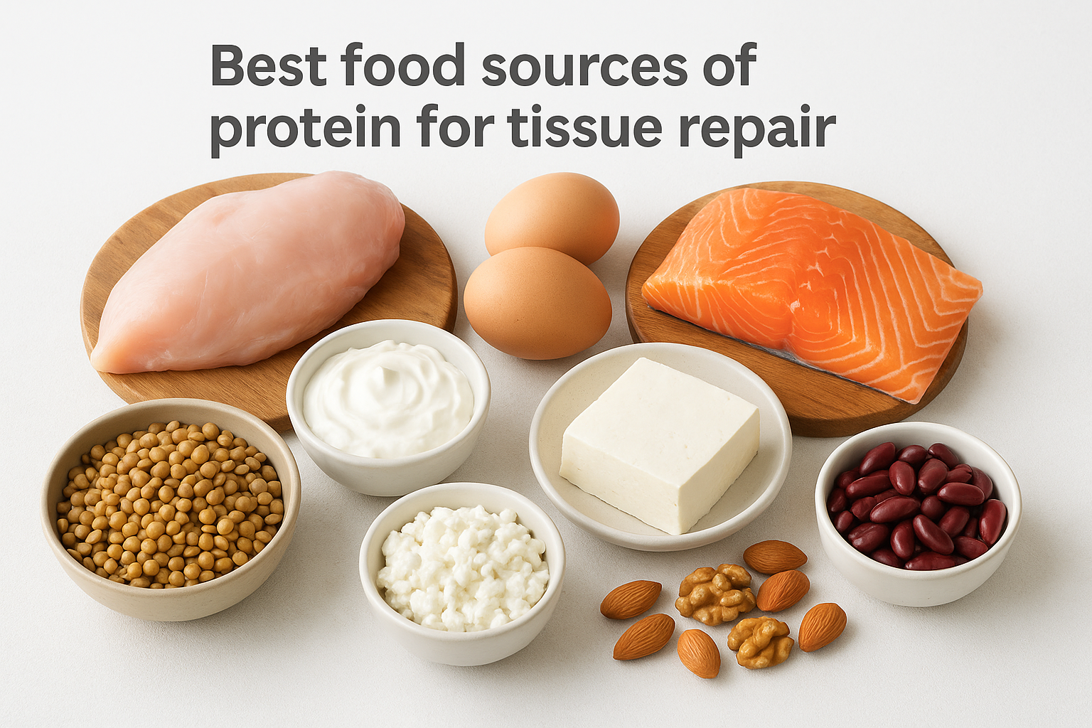 Best food sources of protein for tissue repair