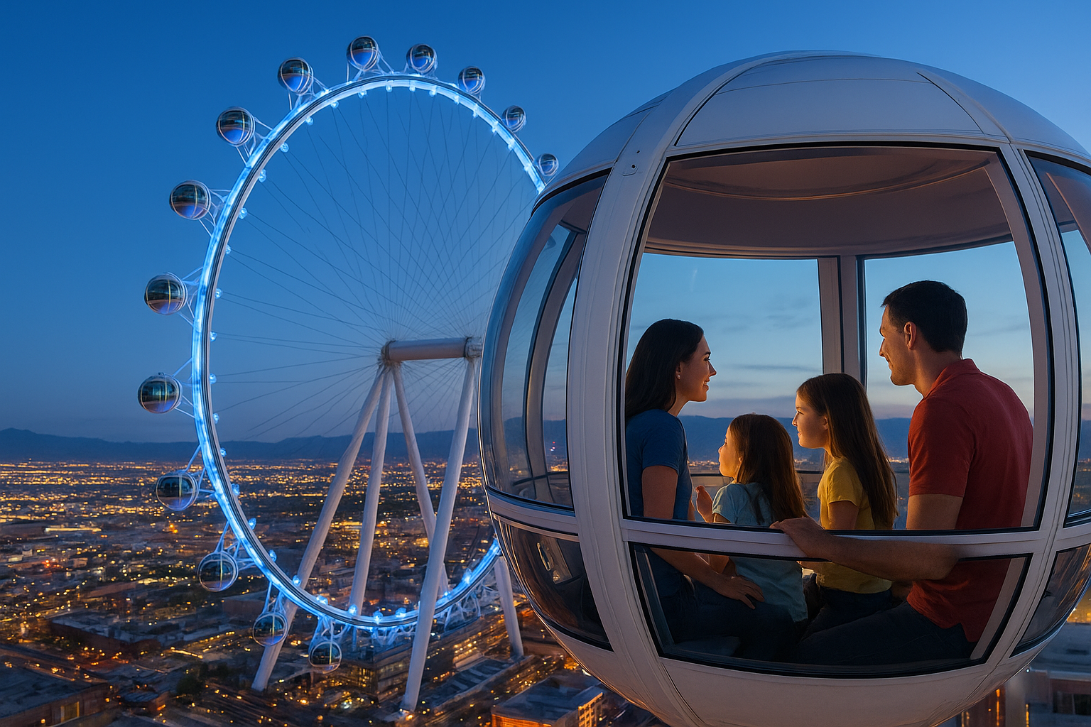 3. Ride the High Roller observation wheel