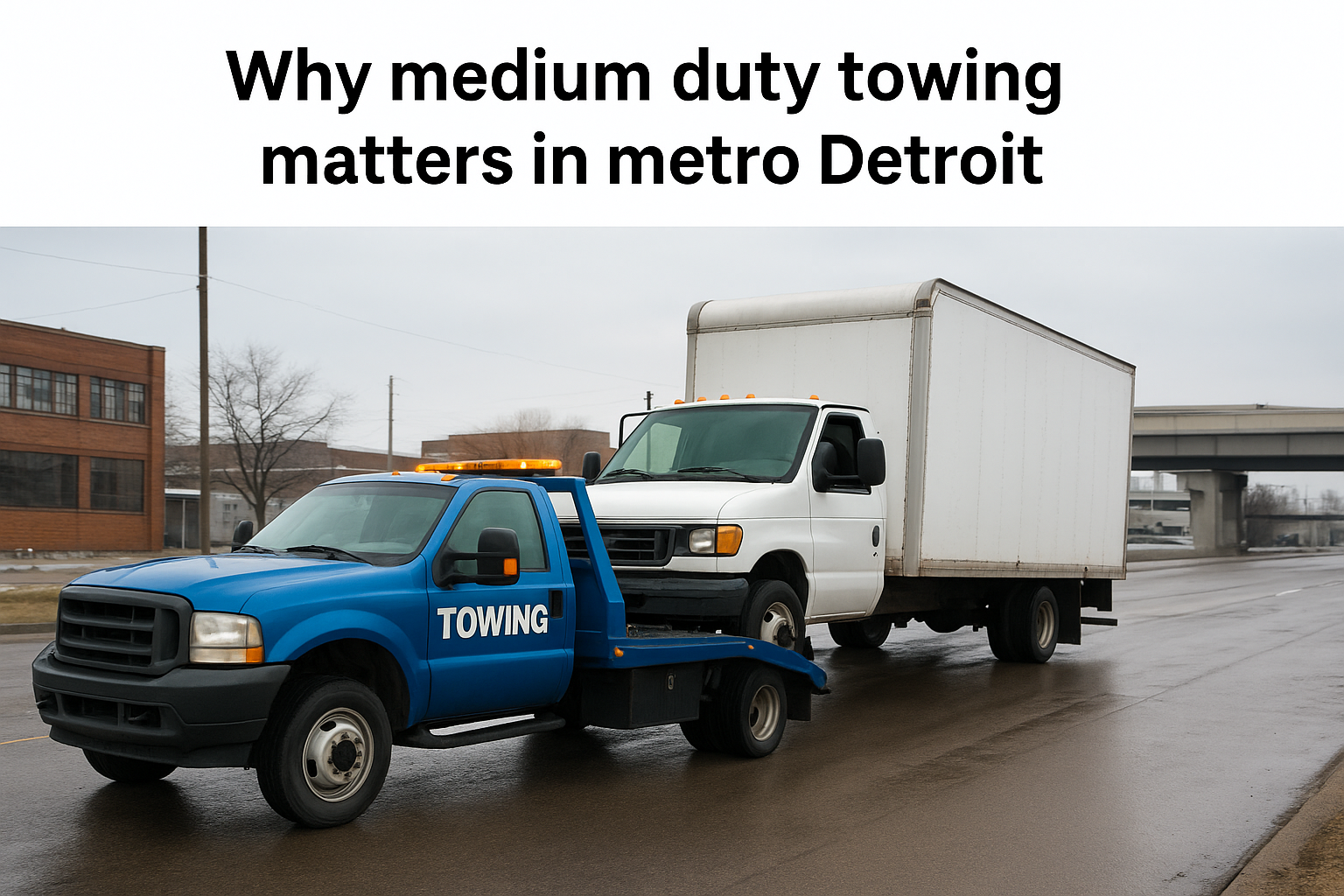 Medium Duty Towing Service Near Me: What It Covers In Detroit Why medium duty towing matters in metro Detroit