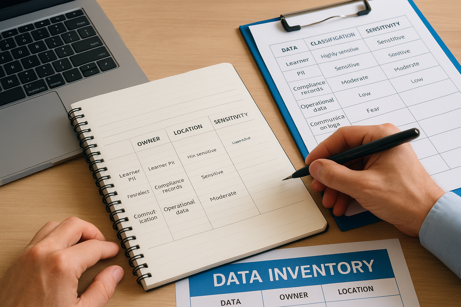 1. Inventory and classify all organizational data