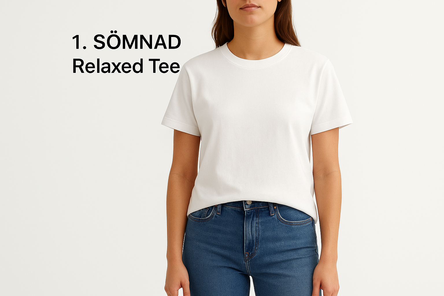 1. SÖMNAD Relaxed Tee