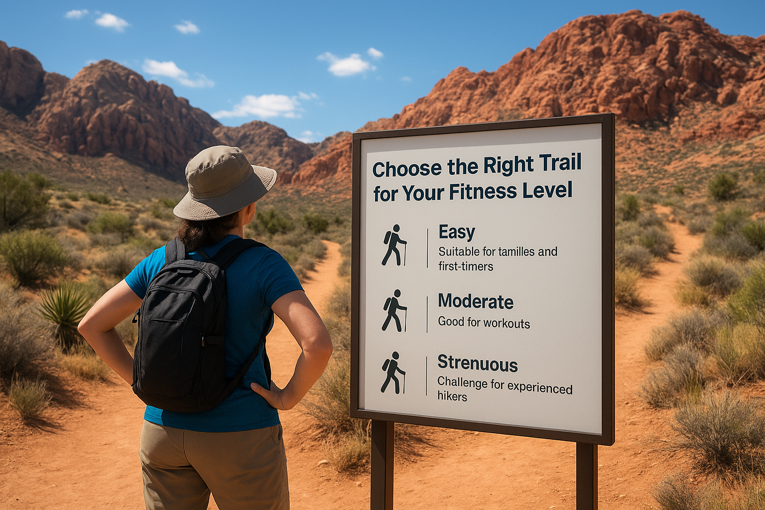 Step 2. Choose the right trail for your fitness level