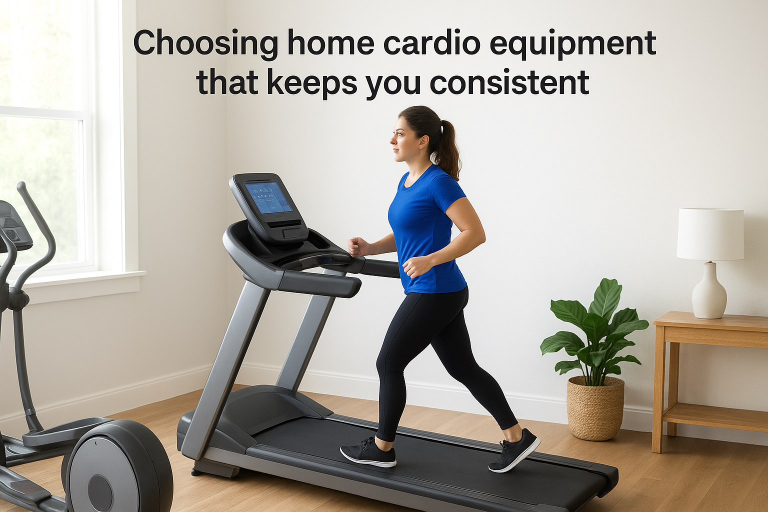 Choosing home cardio equipment that keeps you consistent
