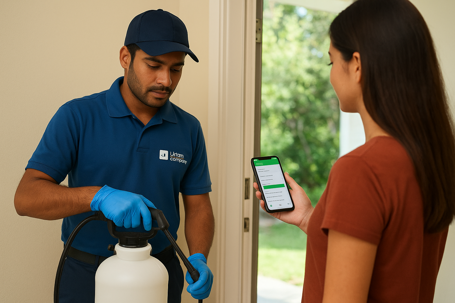 2. Urban Company pest control services
