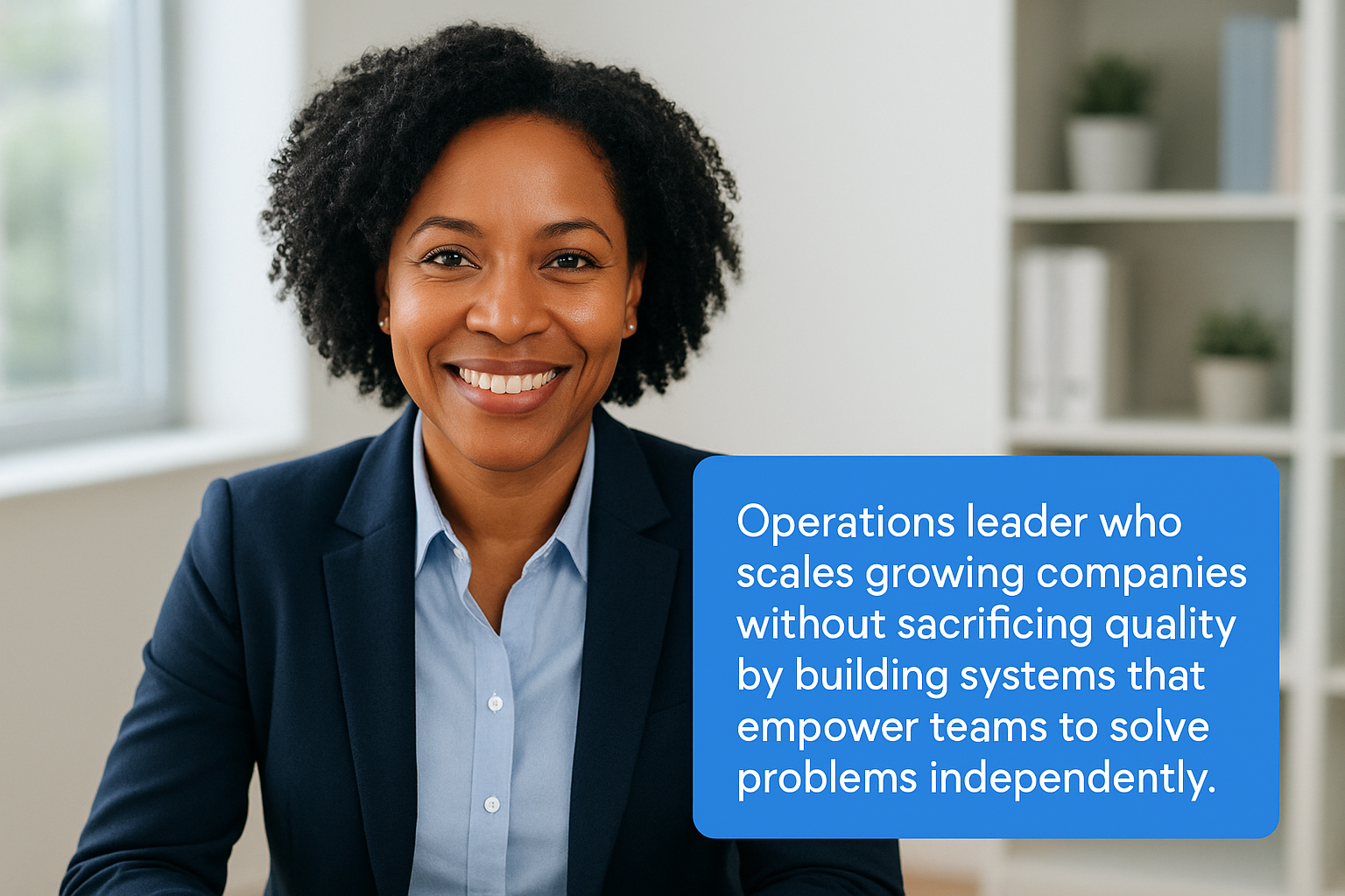 Example statements that show your leadership brand