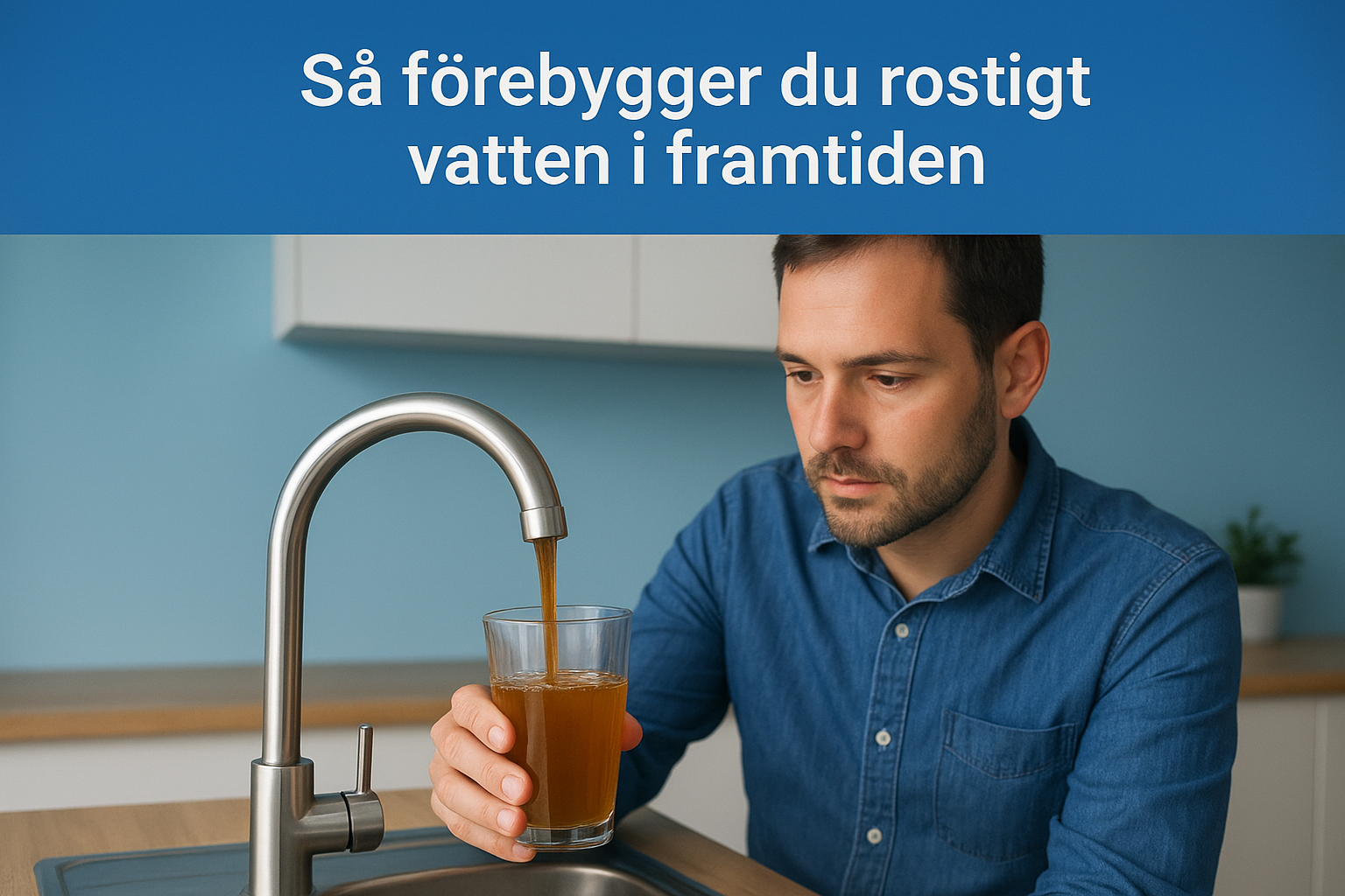Så förebygger du rostigt vatten i framtiden