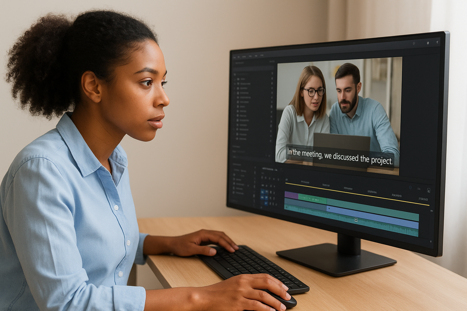 Generate automatic captions