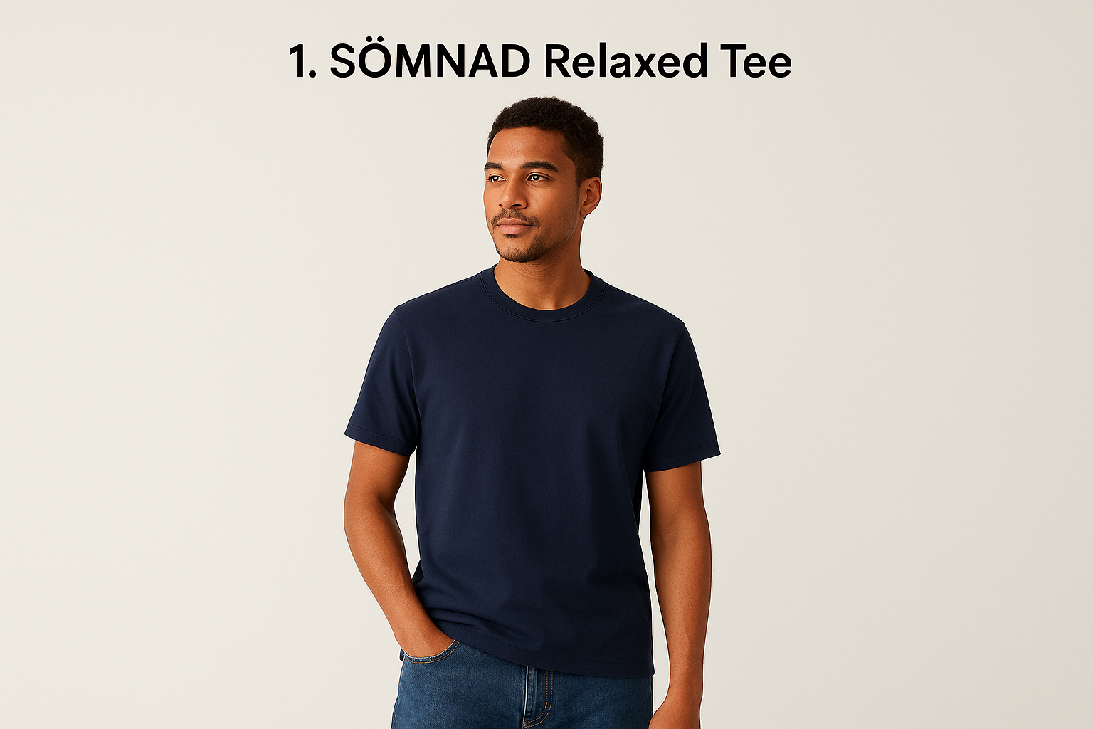 1. SÖMNAD Relaxed Tee