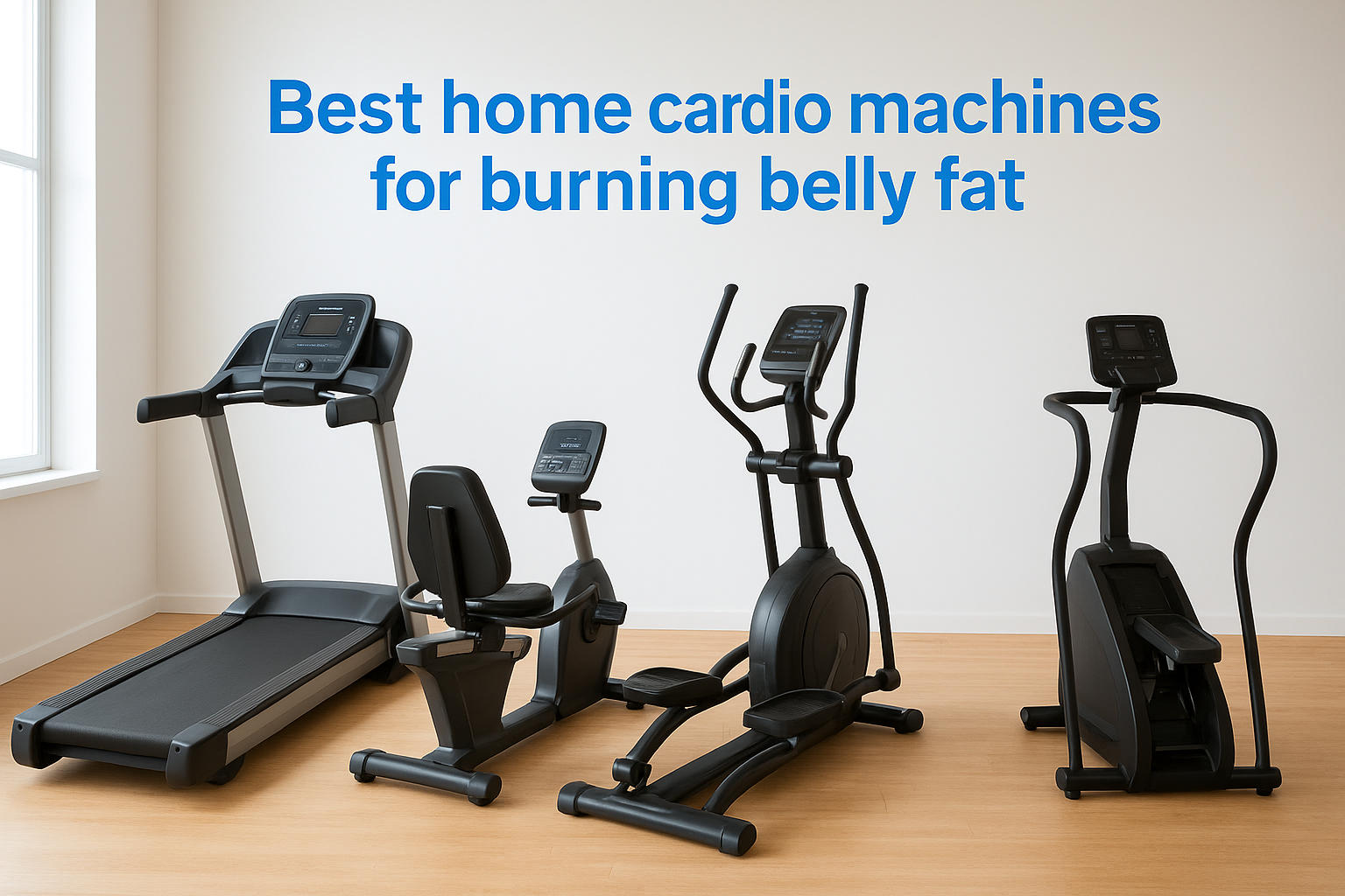 Best home cardio machines for burning belly fat