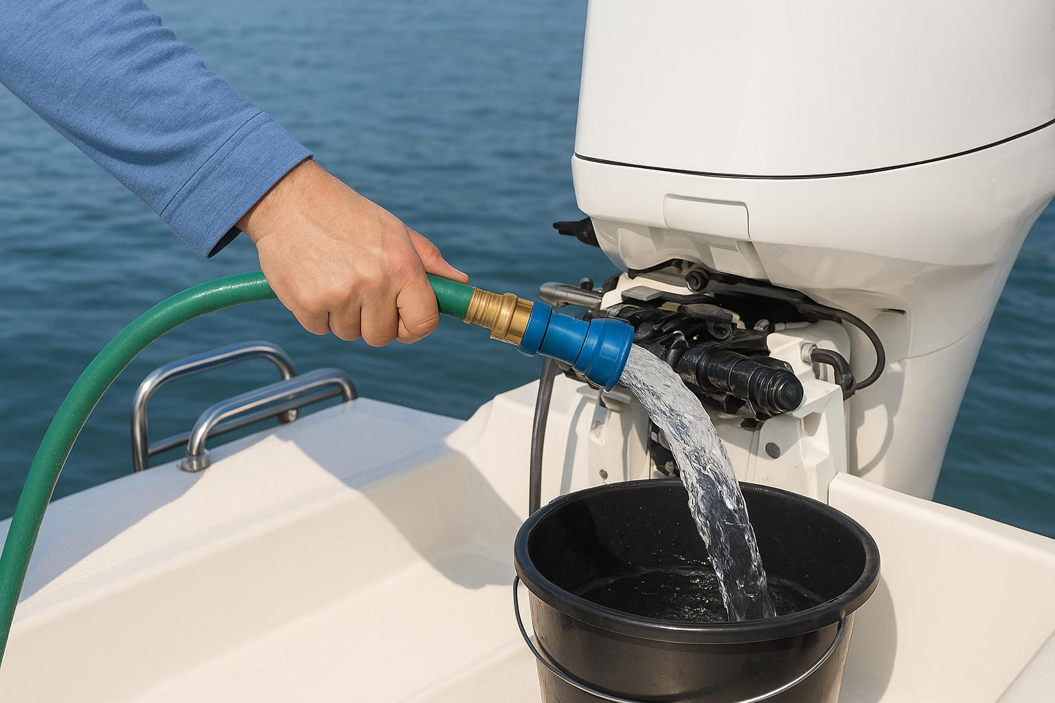 1. Flush your engine after every outing