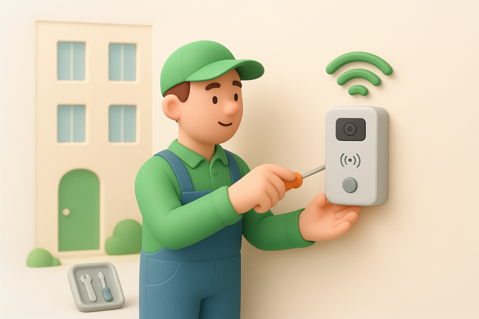 De installatiedag zelf