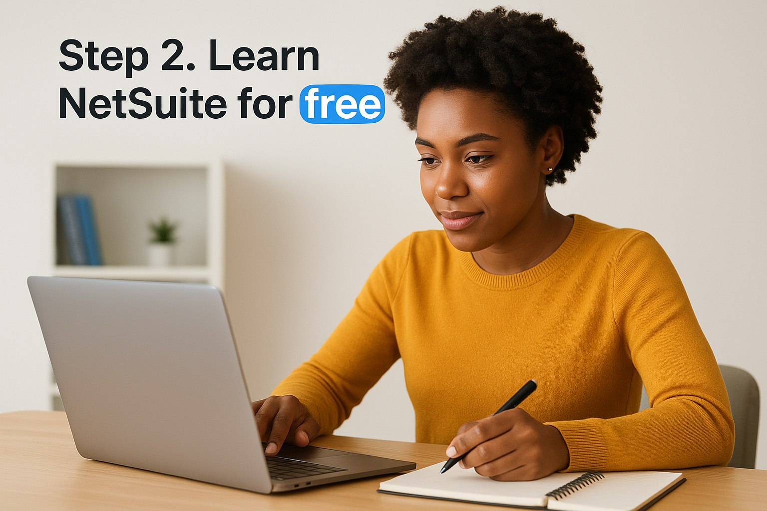 Step 2. Learn NetSuite for free