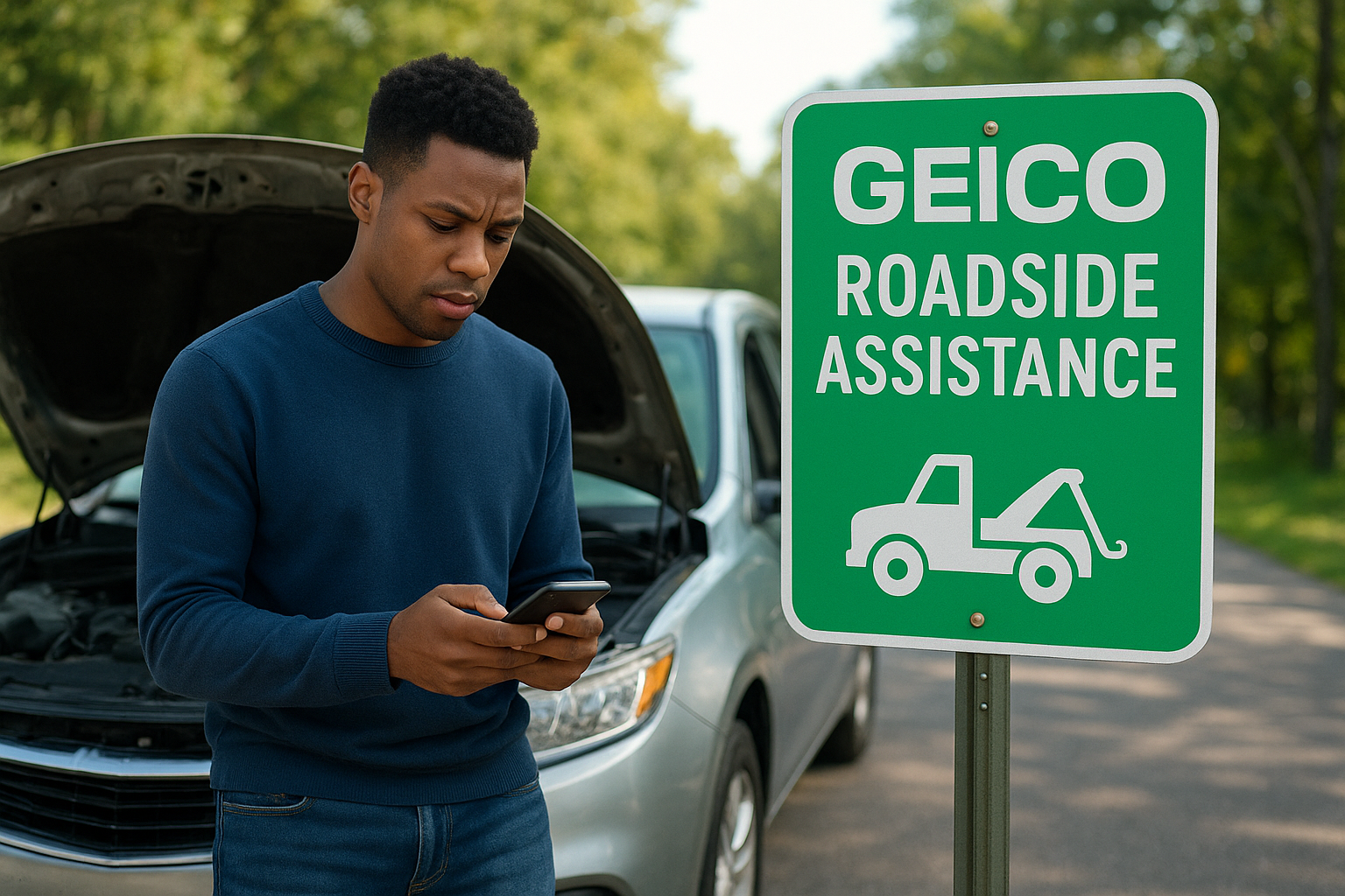 How much GEICO roadside assistance costs