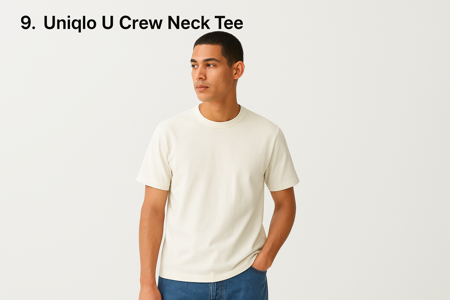 9. Uniqlo U Crew Neck Tee