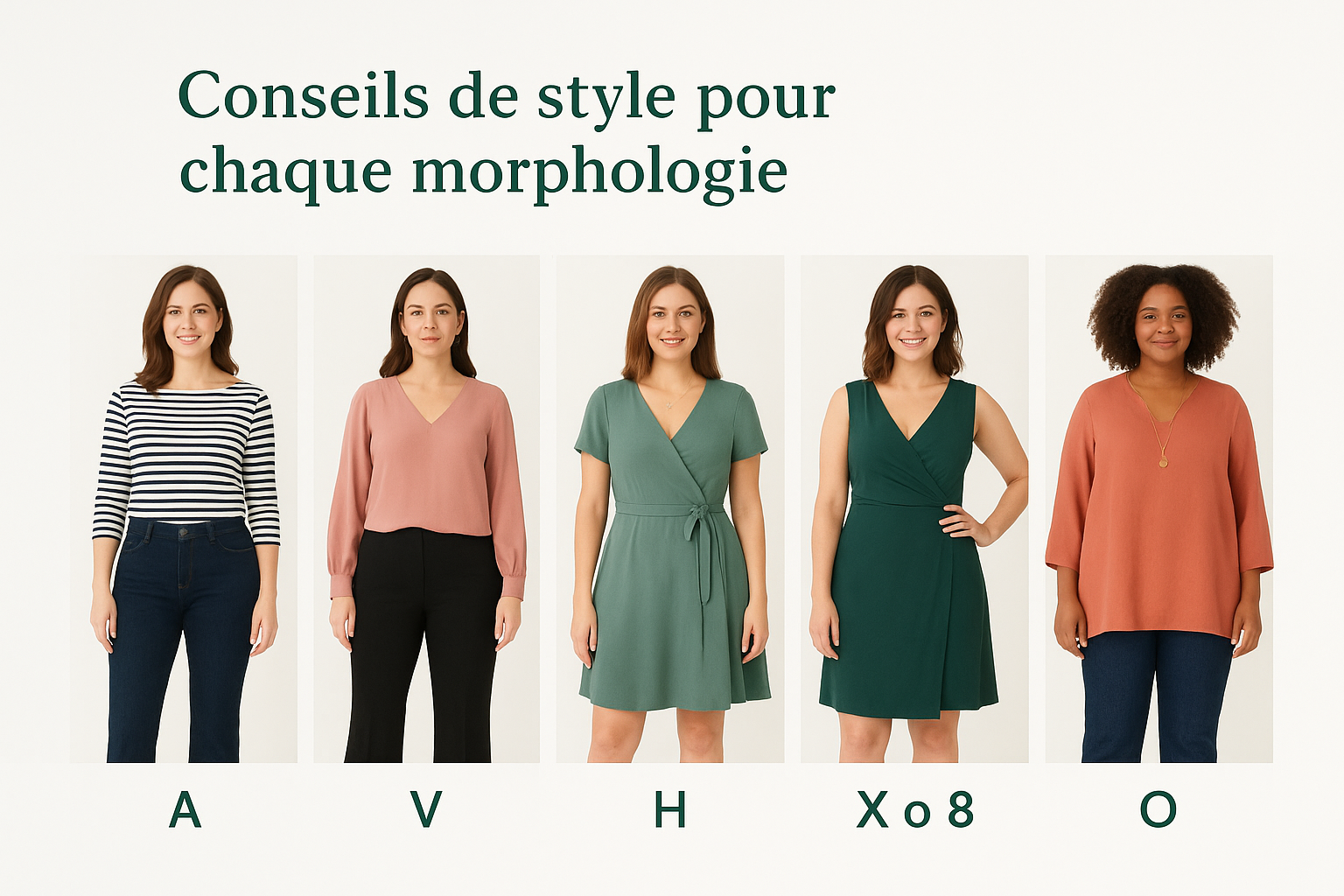 Conseils de style pour chaque morphologie