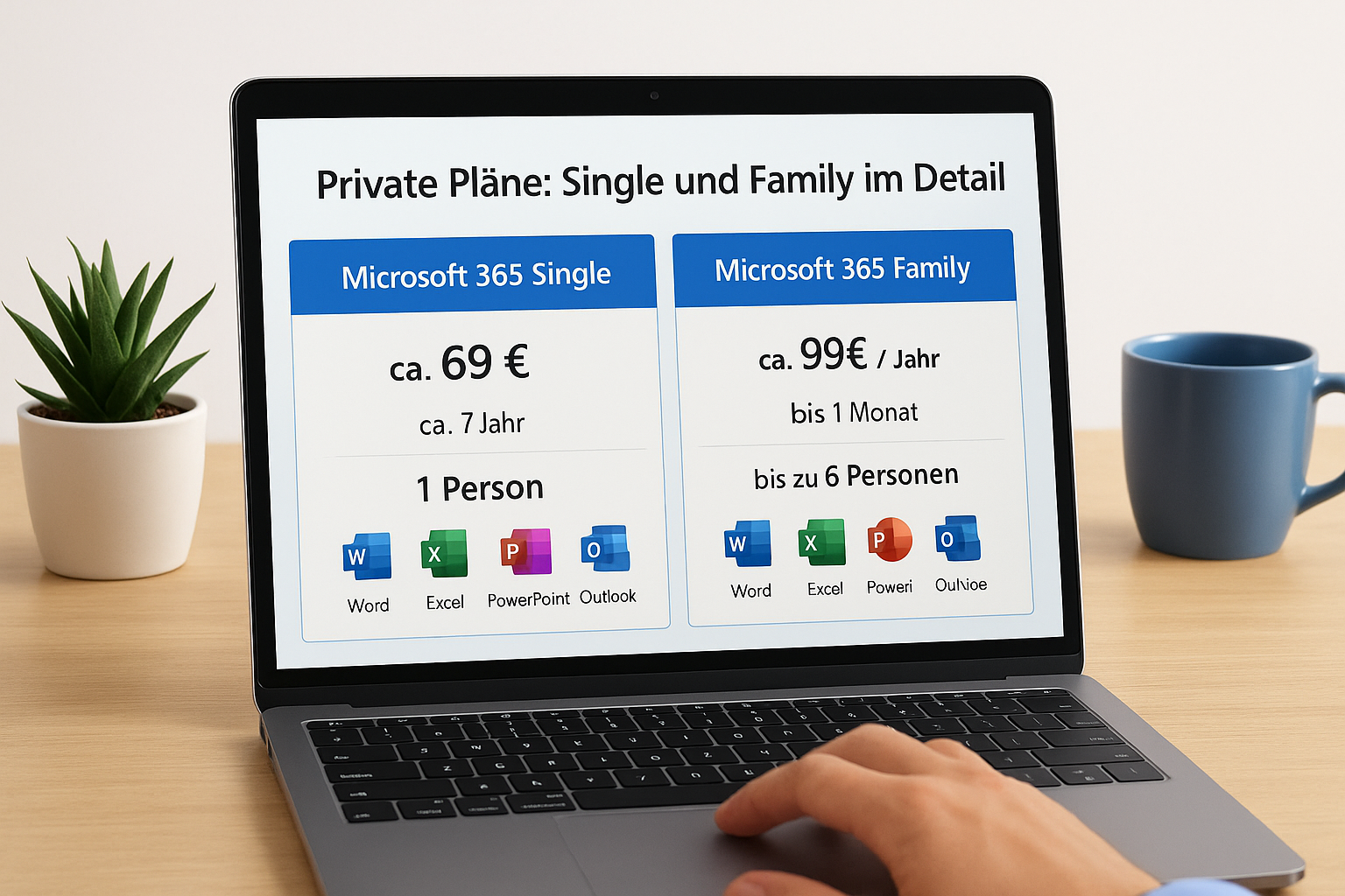 Private Pläne: Single und Family im Detail