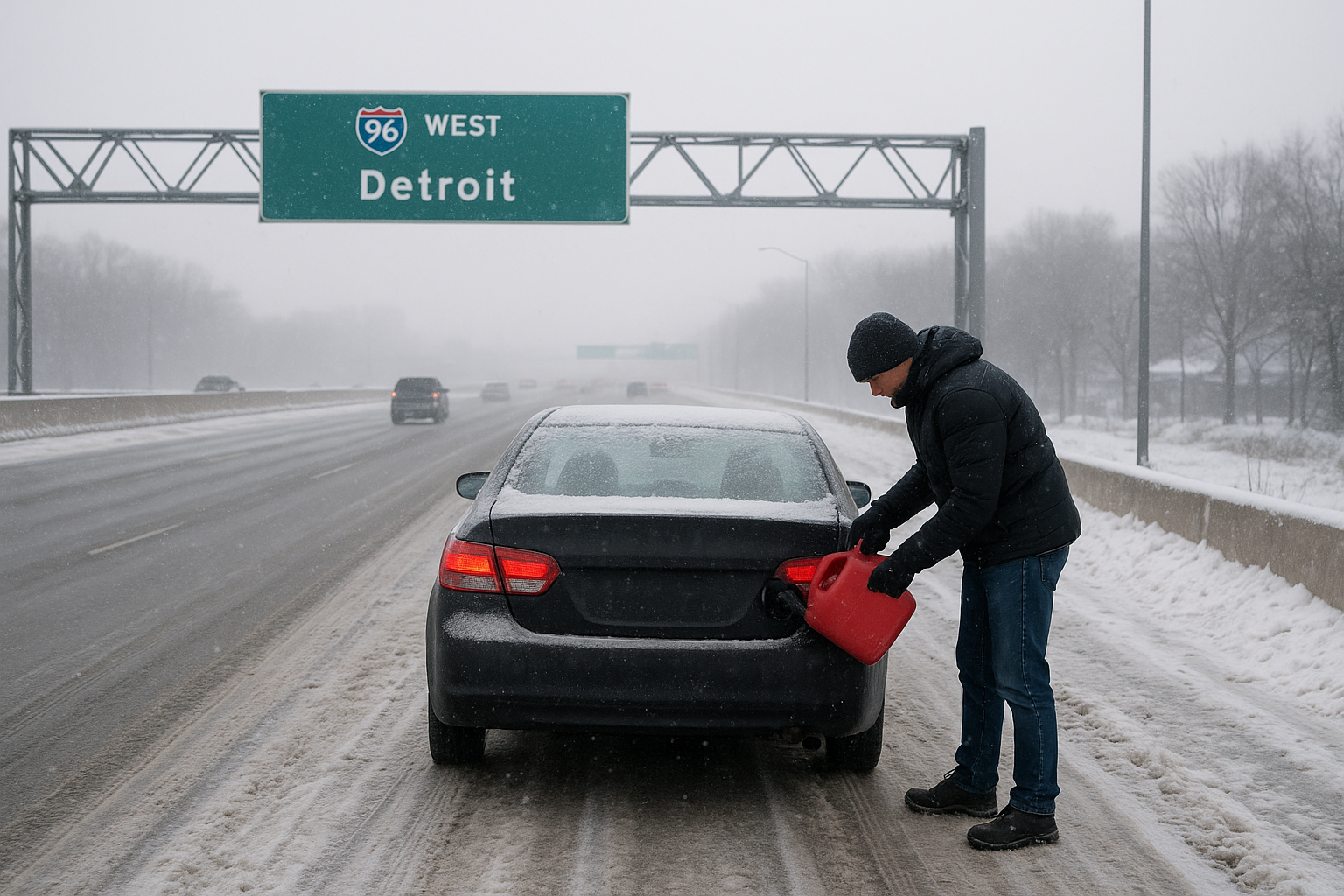 Why running out of gas matters more in Detroit