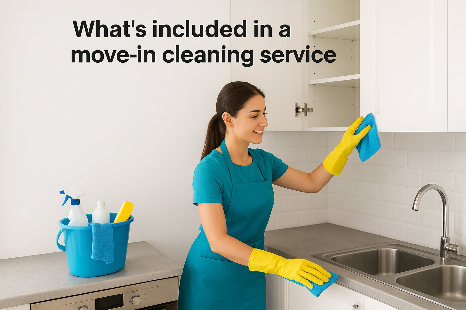 What's included in a move-in cleaning service