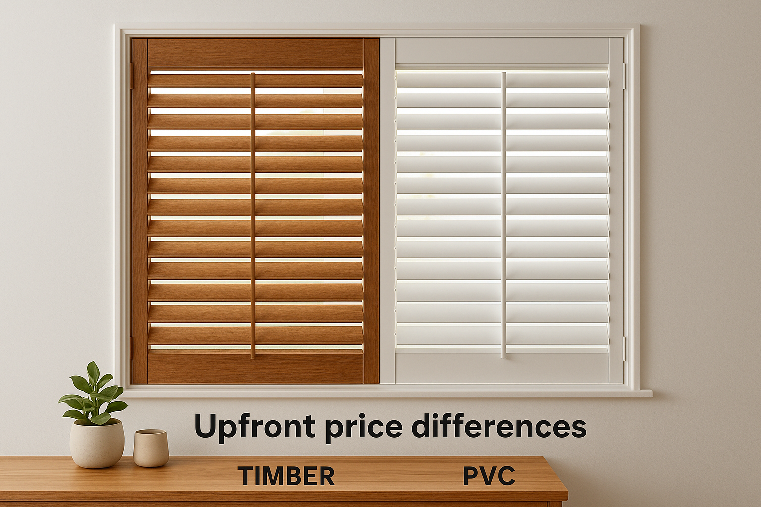 Upfront price differences