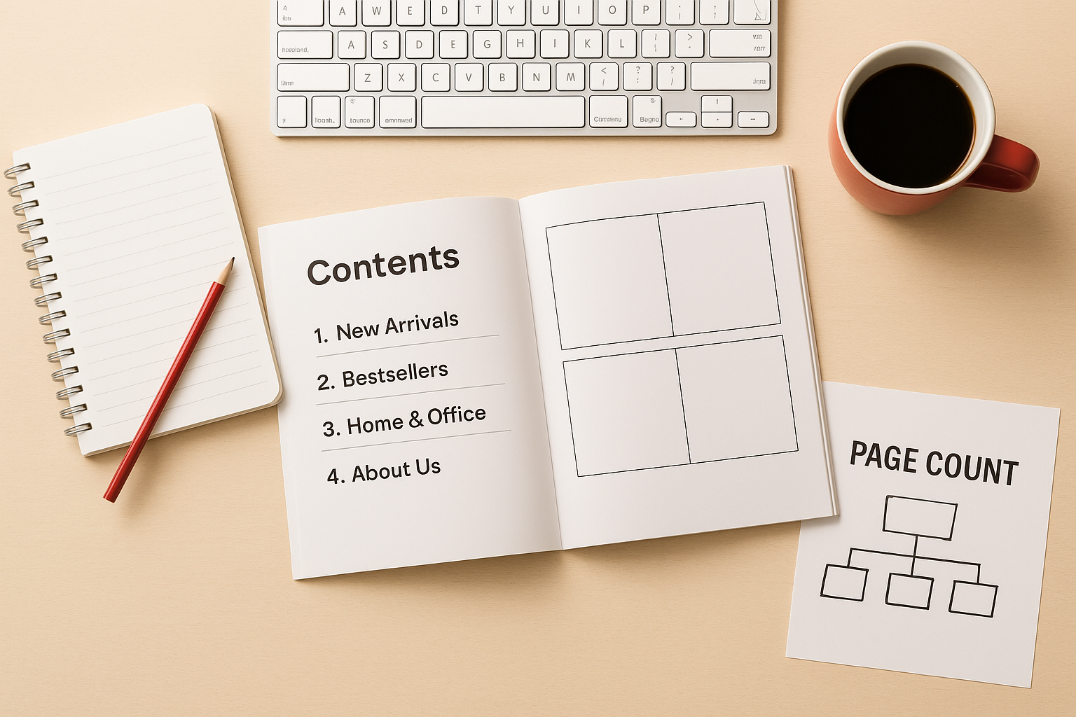 Organizing your content and page count