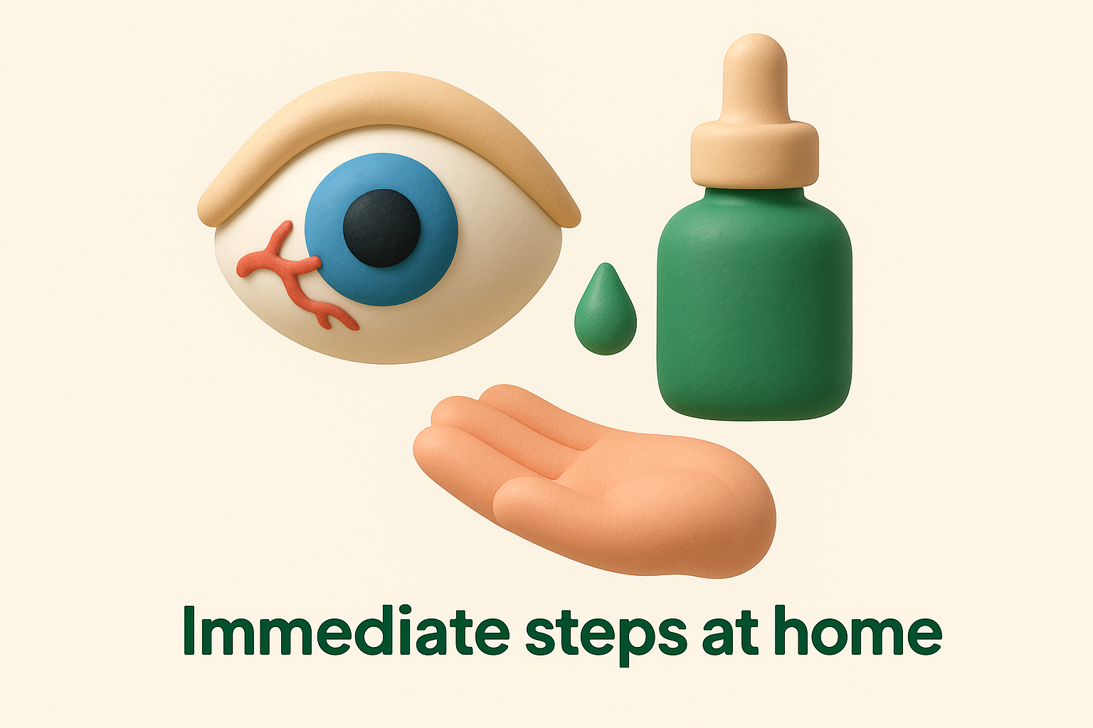 Immediate steps at home