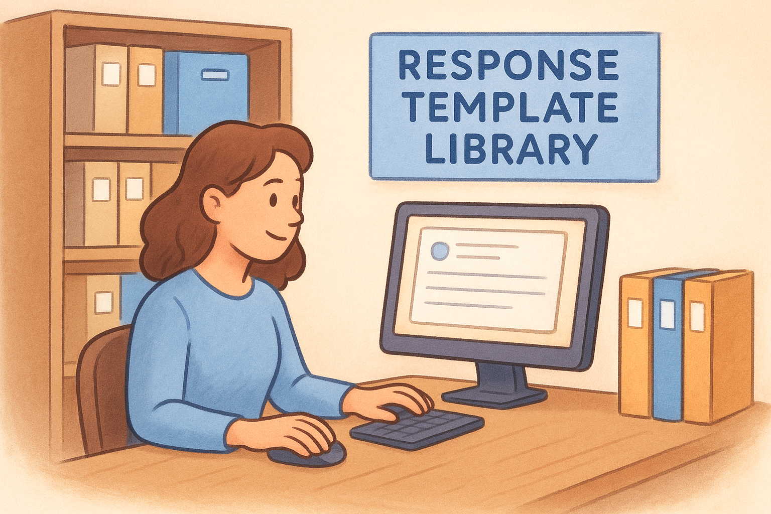 Build a response template library
