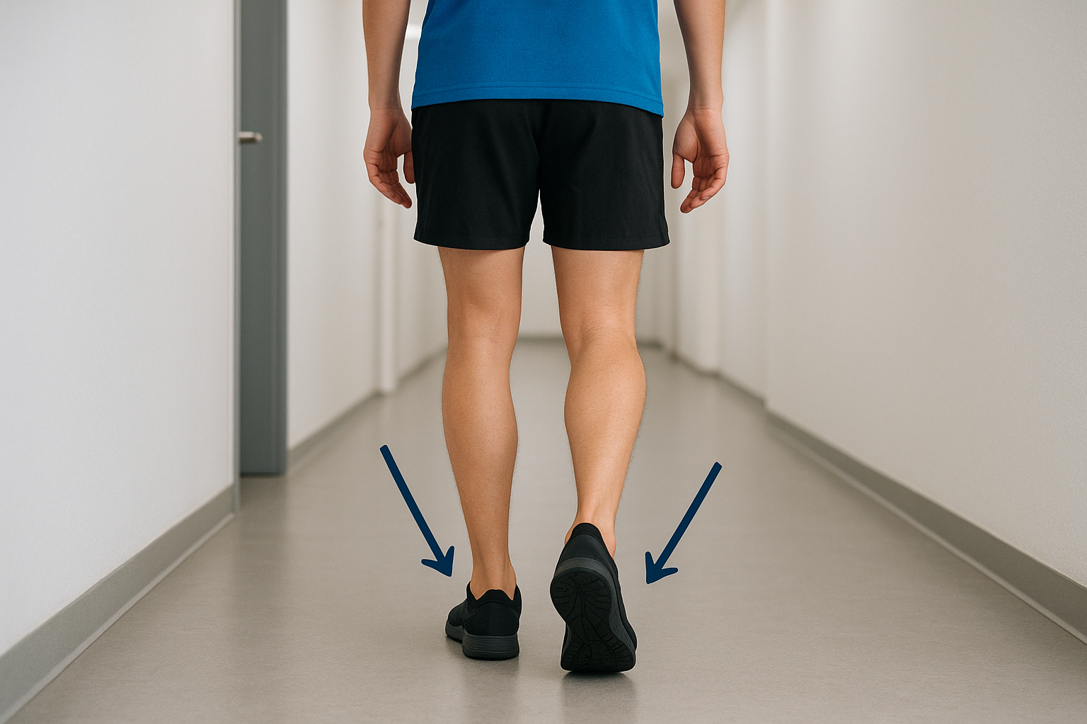 Step 3. Watch your gait and ankle alignment