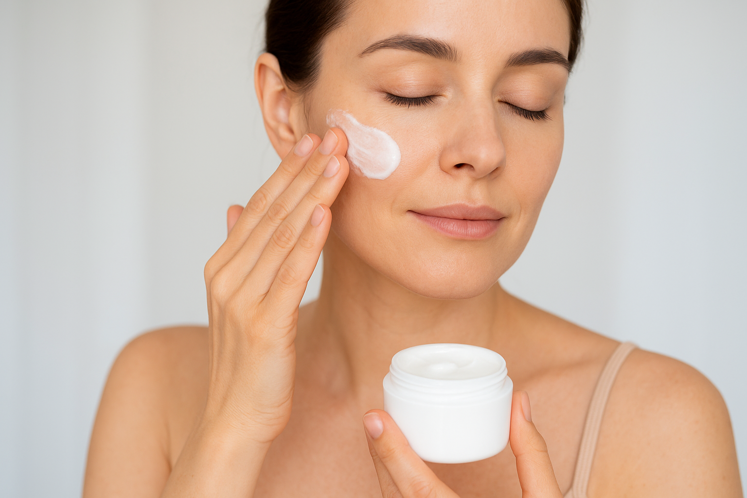 Step 4. Moisturise to lock in hydration