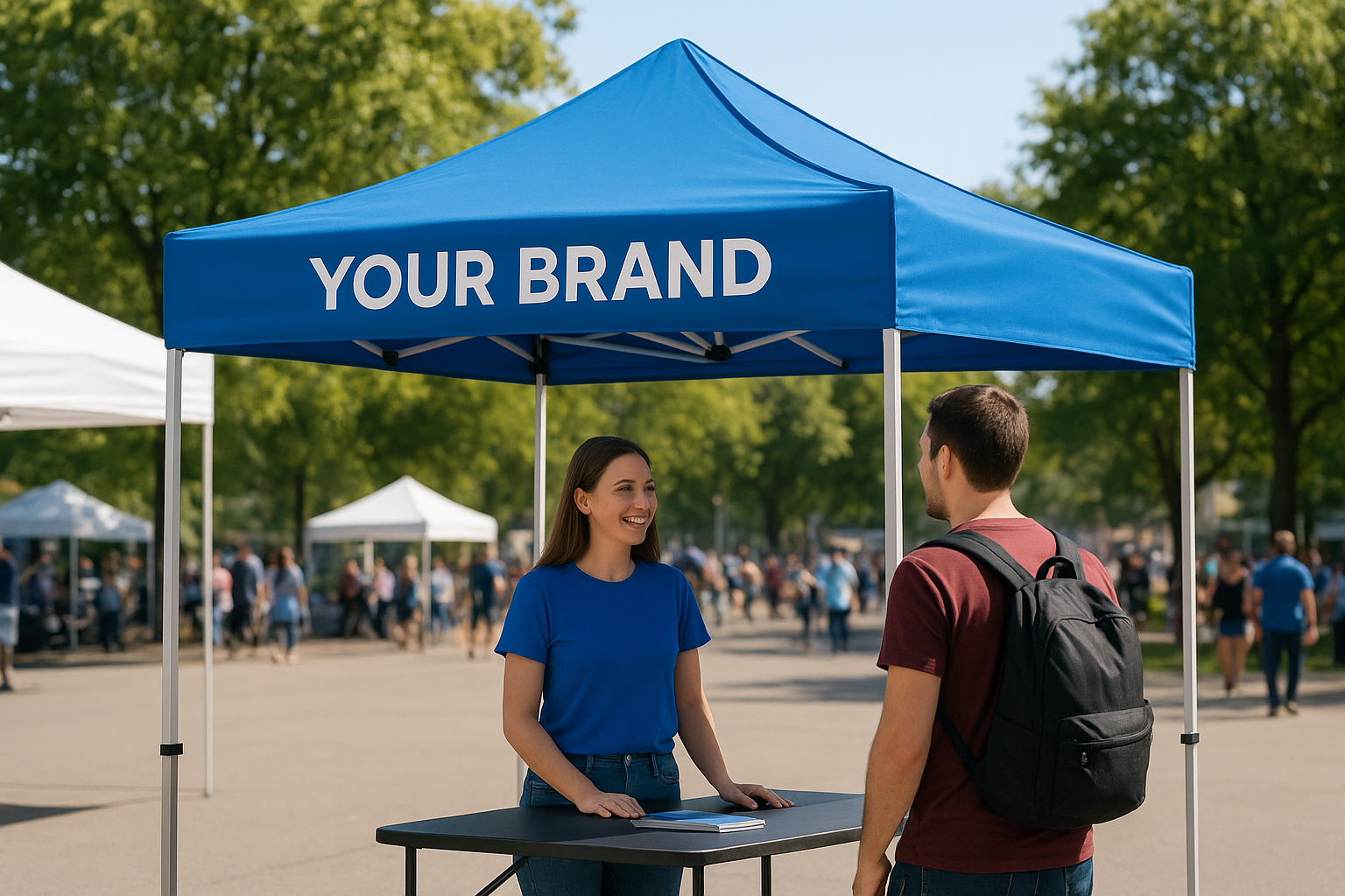 Why a custom canopy matters for your brand