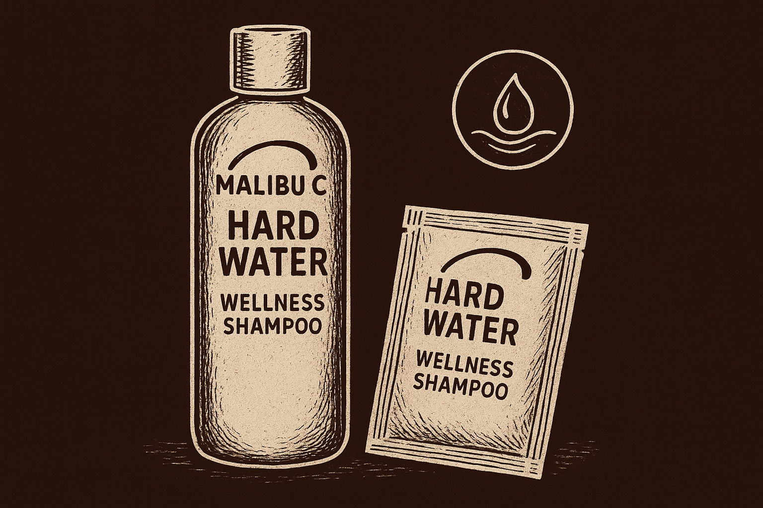 2. Malibu C Hard Water Wellness Shampoo