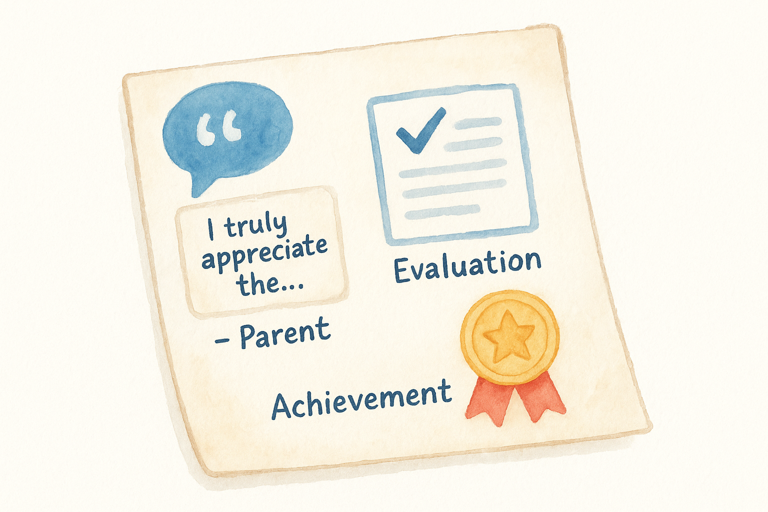 Step 5. Add testimonials, evaluations, and achievements