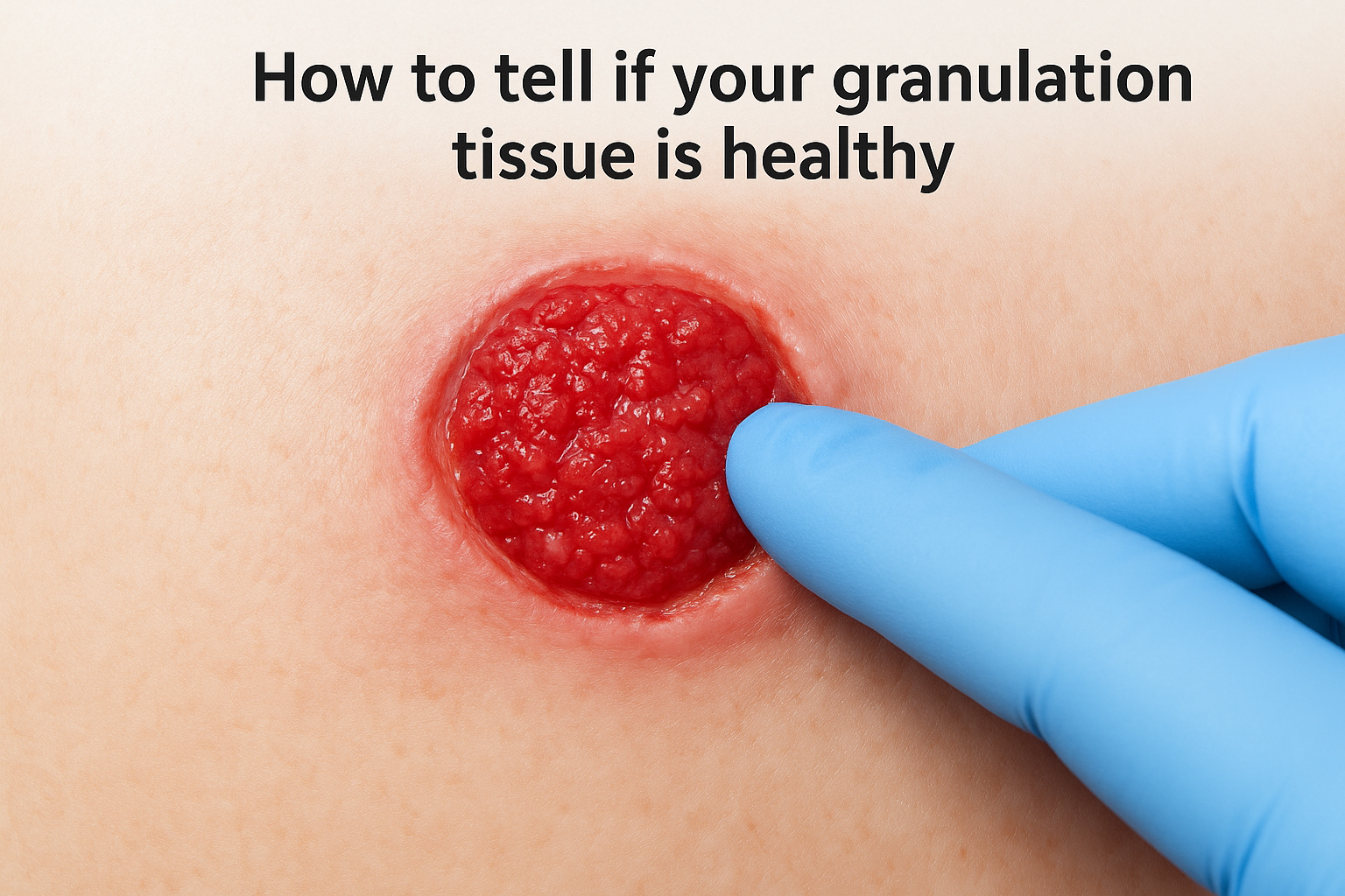 How to tell if your granulation tissue is healthy