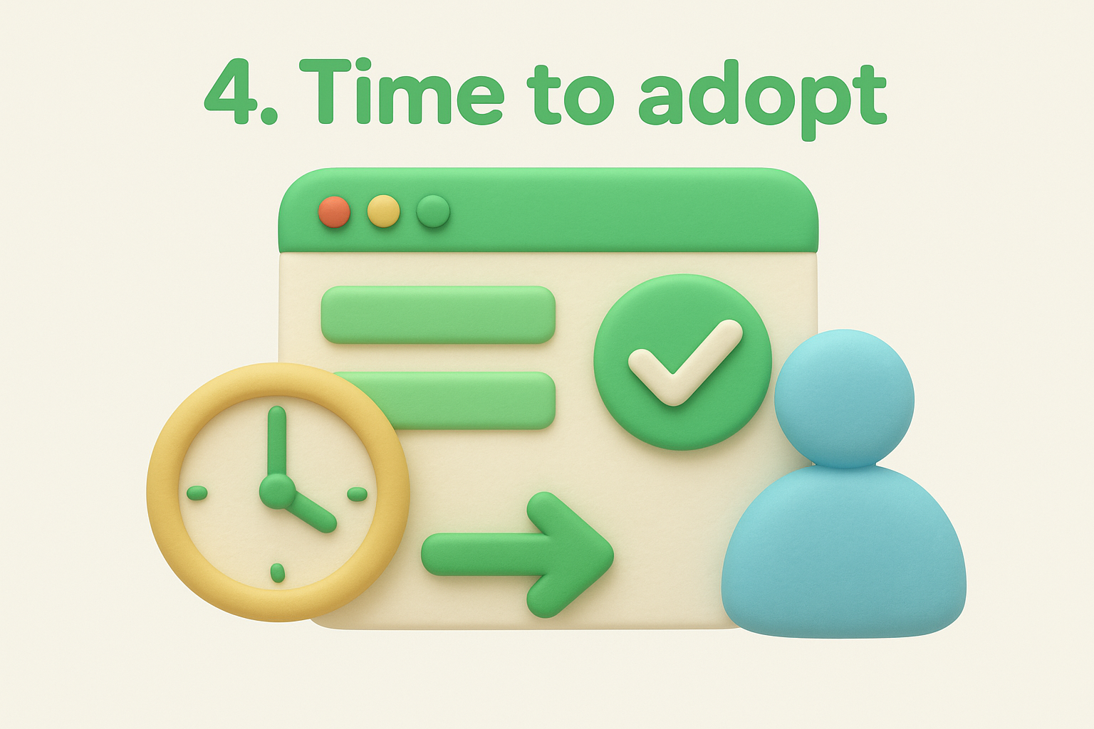 4. Time to adopt