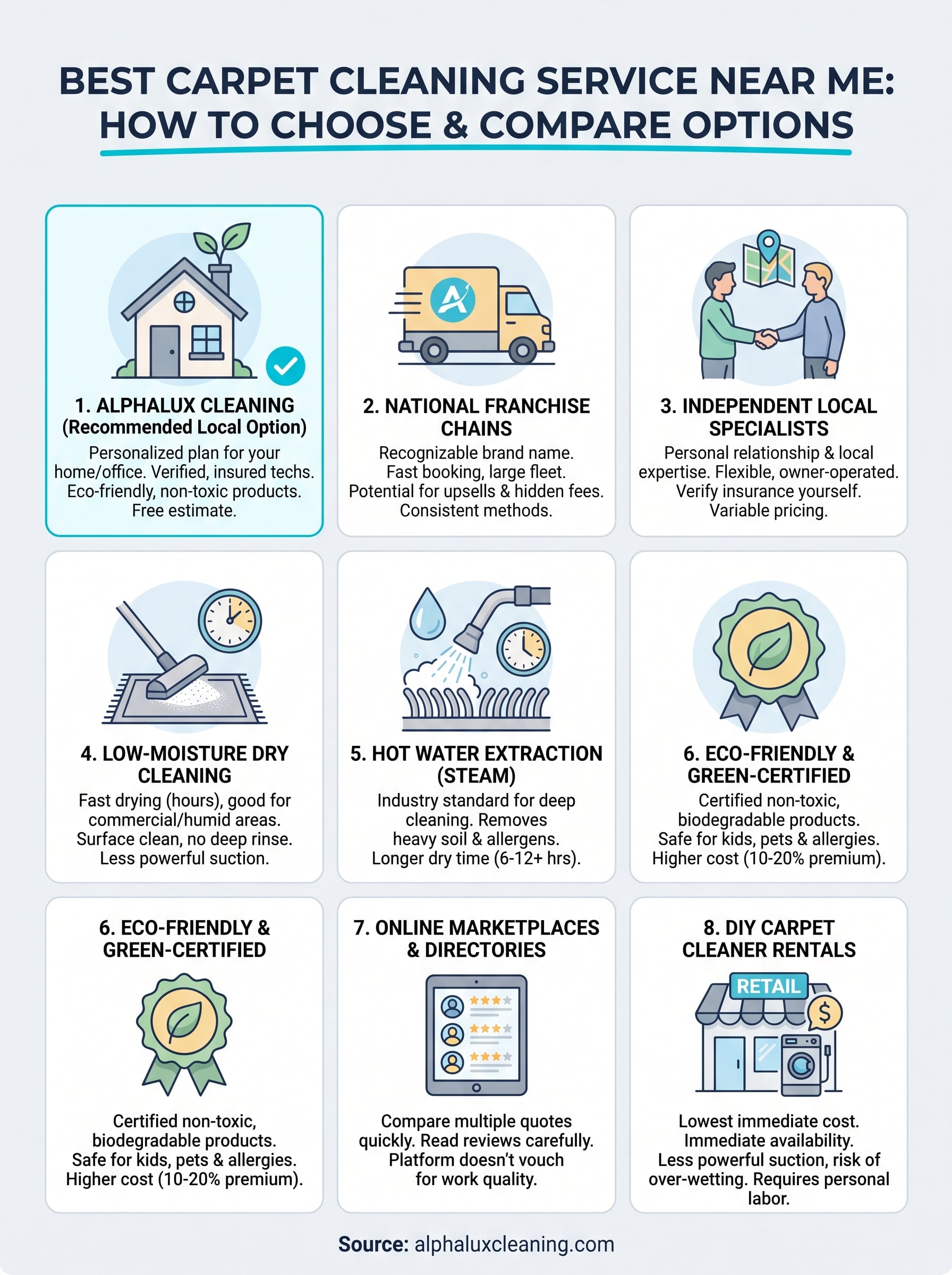 best carpet cleaning service near me infographic
