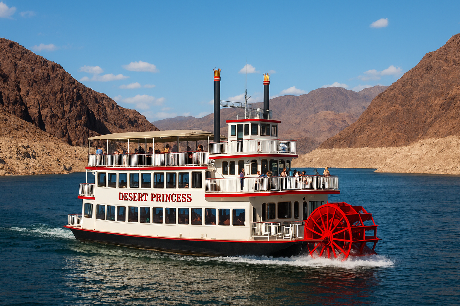 2. Lake Mead Cruises aboard the Desert Princess paddlewheeler