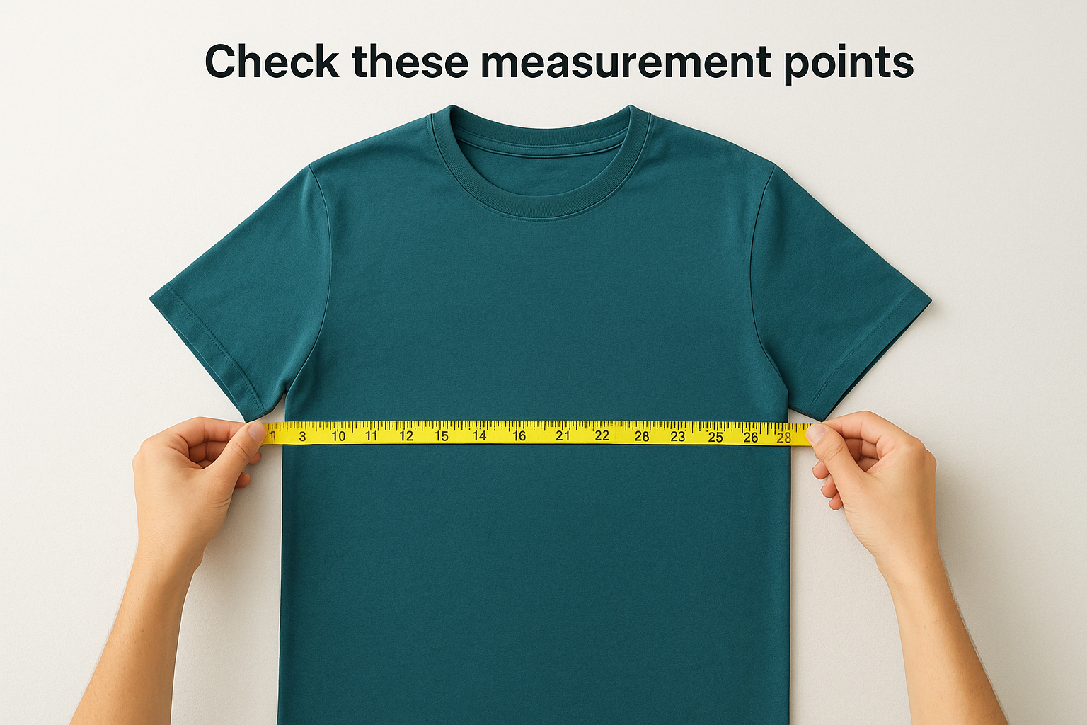 Check these measurement points