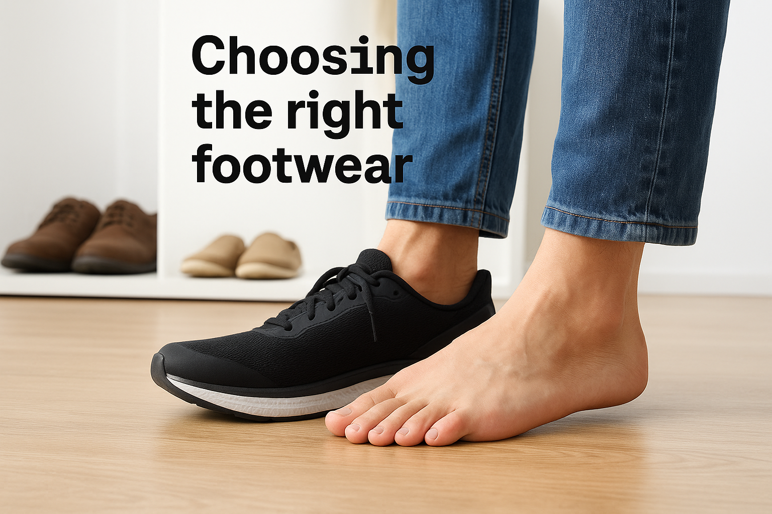 Choosing the right footwear