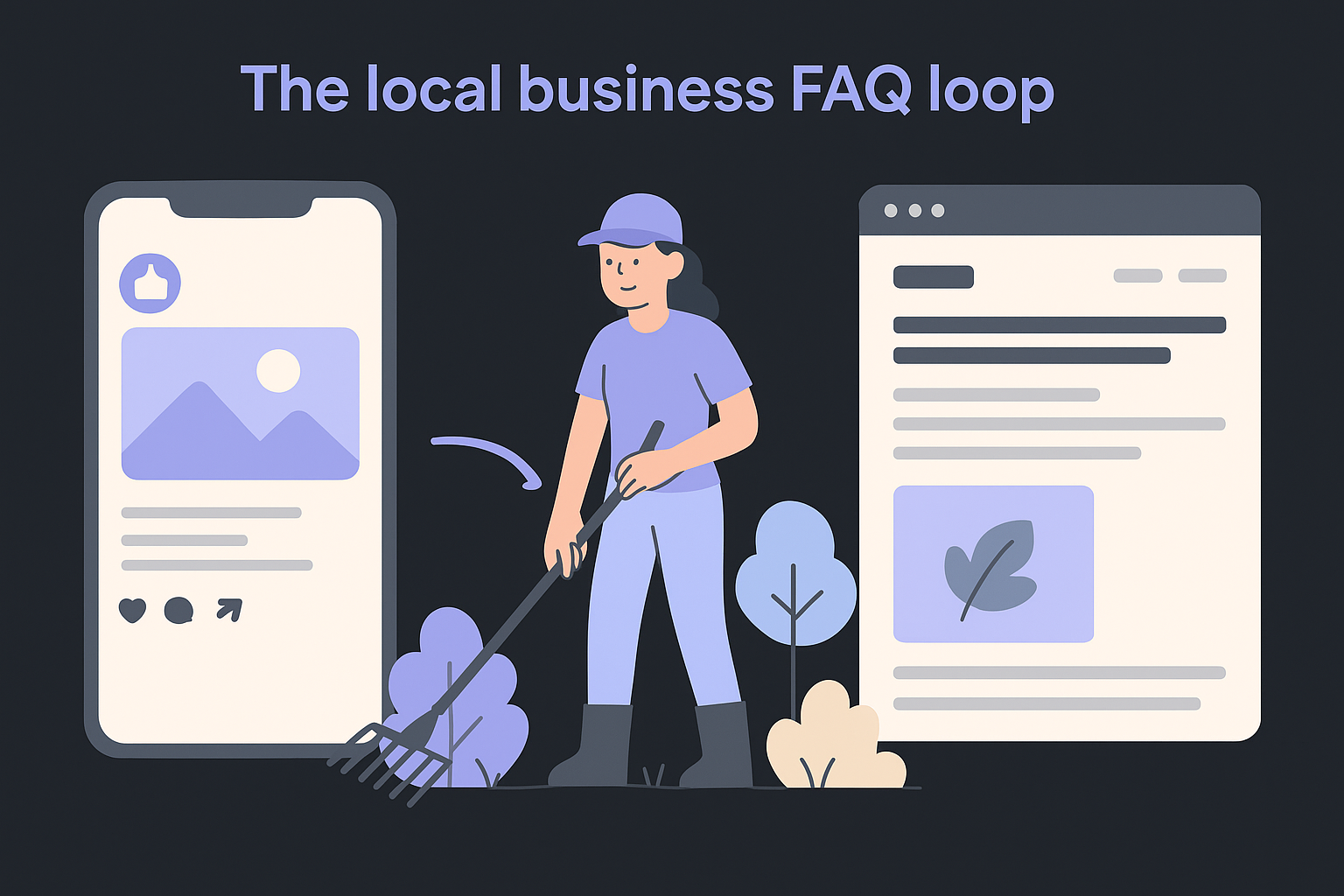 The local business FAQ loop